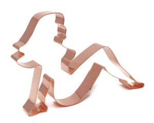 sexy mudflap girl copper cookie cutter by the fussy pup