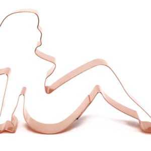 Sexy Mudflap Girl Copper Cookie Cutter by The Fussy Pup