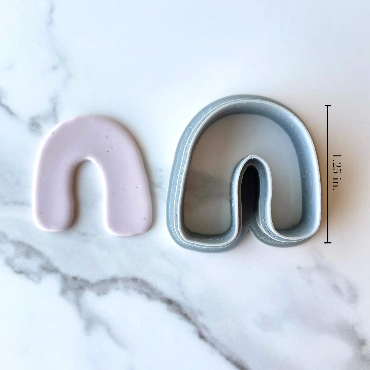 Polymer Clay Cutters for Earrings – The Clayful Co Arch Pack Set of 6 – Clay Cutters for Polymer Clay Jewelry Earrings Shapes - Cookie Cutters for Clay Jewelry Making