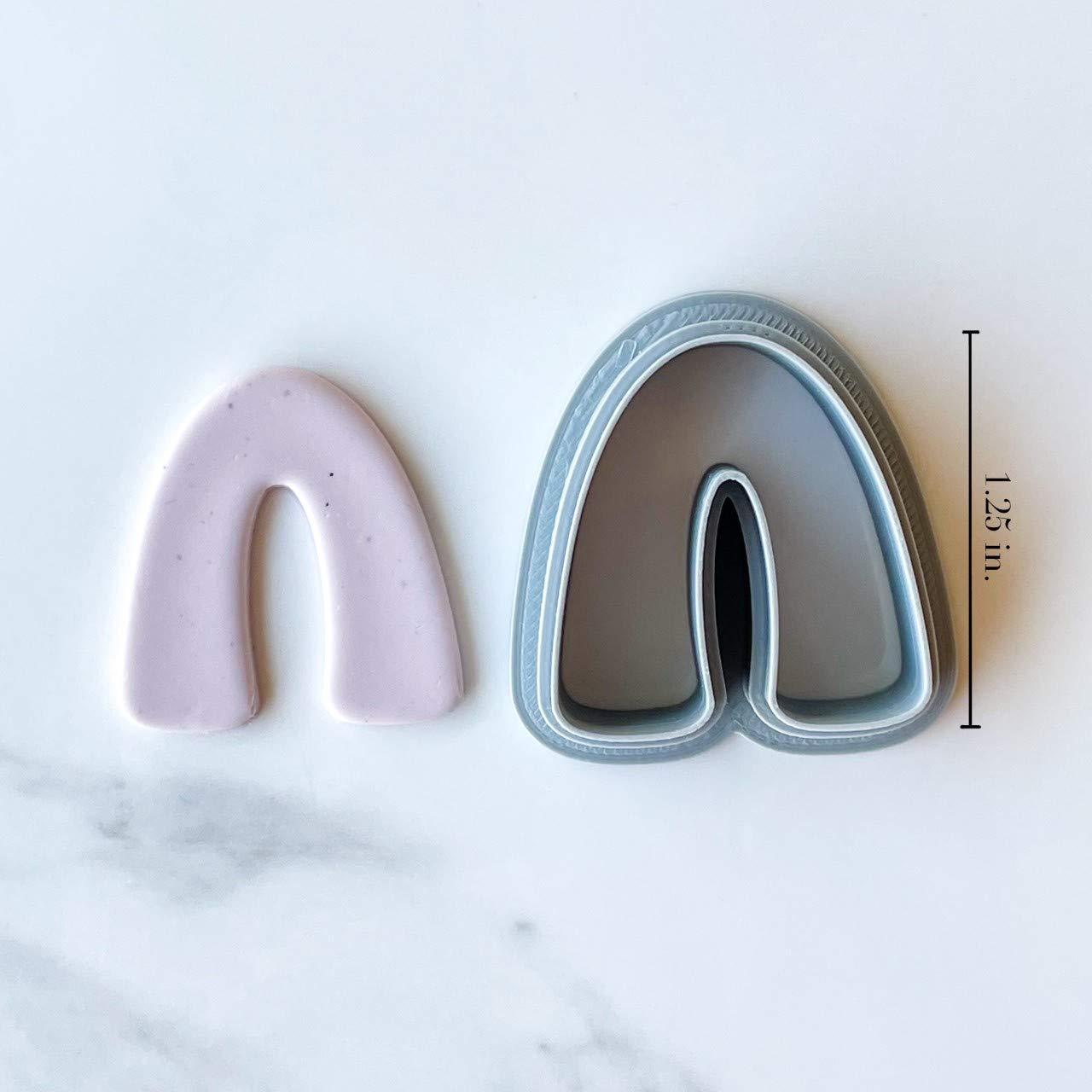 Polymer Clay Cutters for Earrings – The Clayful Co Arch Pack Set of 6 – Clay Cutters for Polymer Clay Jewelry Earrings Shapes - Cookie Cutters for Clay Jewelry Making