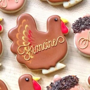 Thanksgiving Turkey Cookie Cutter, 3.75" Made in USA by Ann Clark