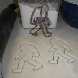 SASQUATCH OUTLINE BIG FOOT SIGHTING BIGFOOT MONSTER COOKIE CUTTER USA MADE PR2322