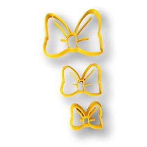 Cute Bow Cookie Cutters (Set of 3)