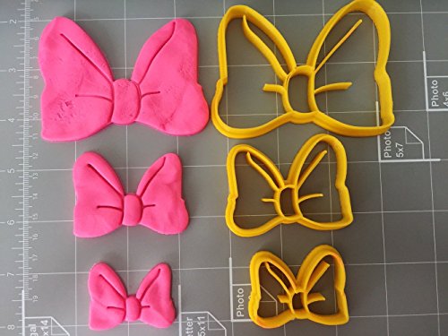 Cute Bow Cookie Cutters (Set of 3)