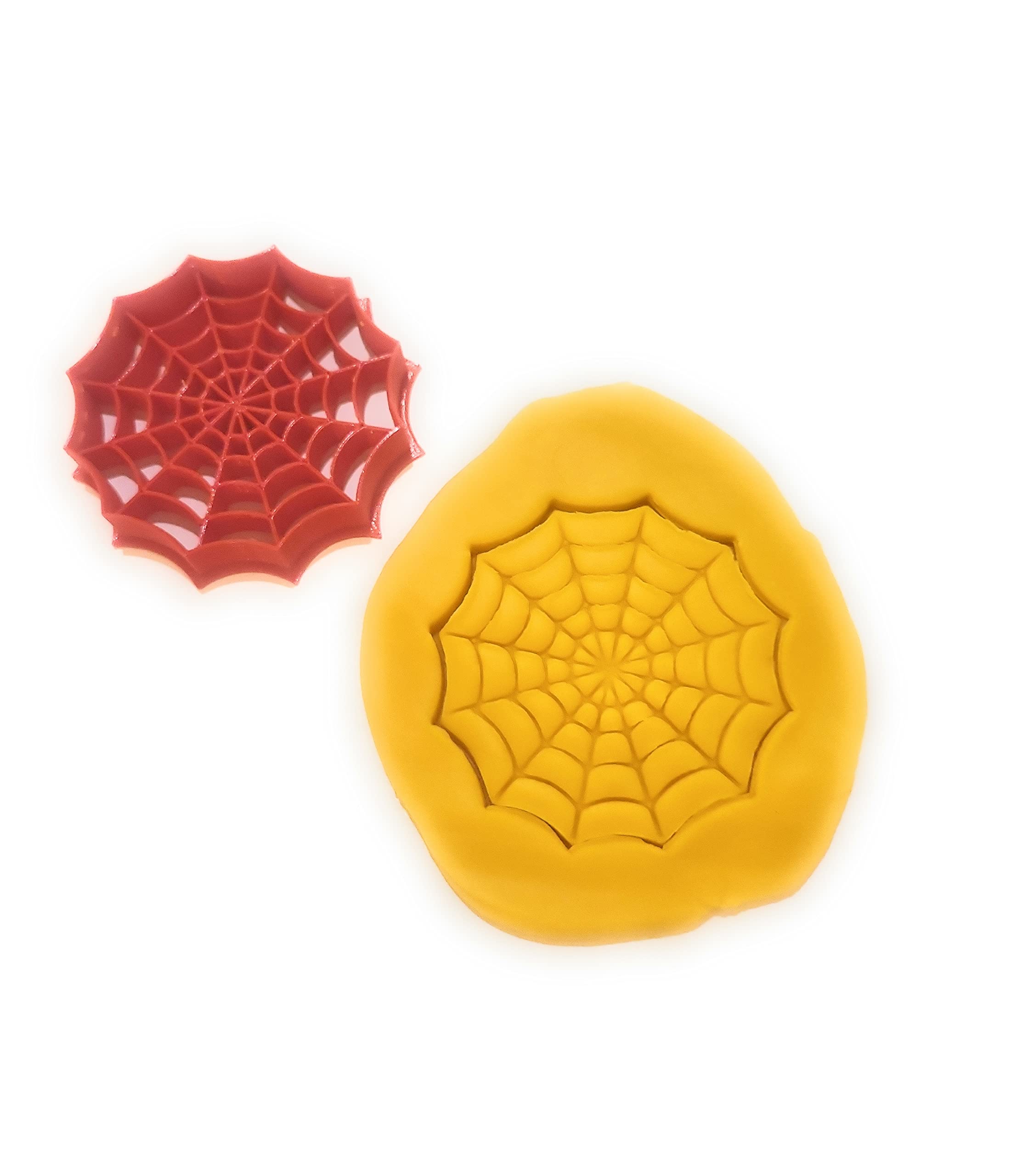 T3D Cookie Cutters Spiderweb Cookie Cutter, Suitable for Cakes Biscuit, Fondant Cookie Mold for Homemade Treat Halloween