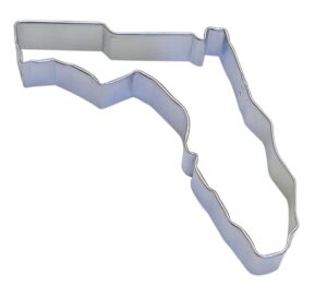 r&m florida state cookie cutter in durable, economical, tinplated steel