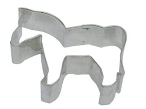 r&m horse 4" cookie cutter in durable, economical, tinplated steel