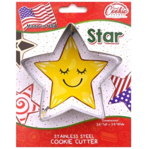sweet cookie crumbs star cookie cutter- stainless steel