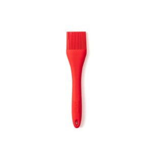 gir: get it right premium silicone basting brush - heat resistant bbq, pastry, turkey brush - perfect for cooking, grilling, and baking, ultimate - 8 in, red