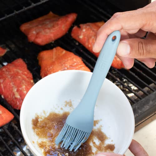 GIR: Get It Right Premium Silicone Basting Brush - Heat Resistant BBQ, Pastry, Turkey Brush - Perfect for Cooking, Grilling, and Baking, Ultimate - 8 IN, Red