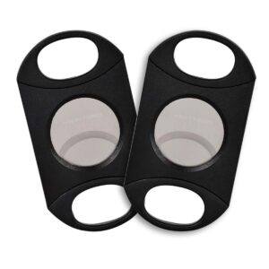 Vertigo Big Daddy Cigar Cutter 80 Ring - 2 Pack with Free Cutter