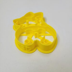 T3D Cookie Cutters Corgi Butt Dog Cookie Cutter, Suitable for Cakes Biscuit and Fondant Cookie Mold for Homemade Treats