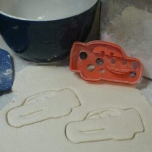 INSPIRED BY LIGHTNING MCQUEEN CARS THEME MOVIE CARTOON CHARACTER COOKIE CUTTER MADE IN USA PR597