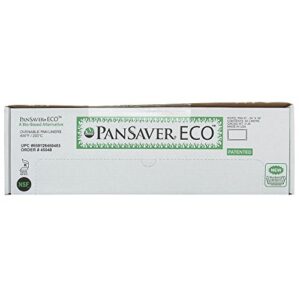 pansaver eco steam table pan liner full size clear plastic - 6"d 50 per case