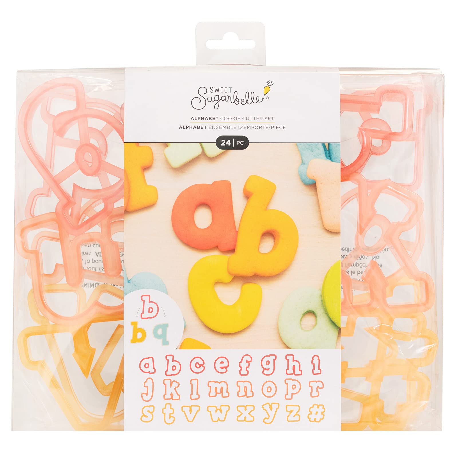 Sweet Sugarbelle Cookie Cutters Alphabet, Create Sweet Alphabet Cookies for Parties, Birthdays, Holidays, Baking, Cooking, Kitchen, Crafting, and More