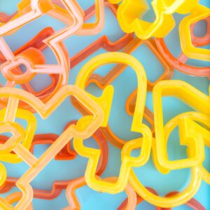 Sweet Sugarbelle Cookie Cutters Alphabet, Create Sweet Alphabet Cookies for Parties, Birthdays, Holidays, Baking, Cooking, Kitchen, Crafting, and More