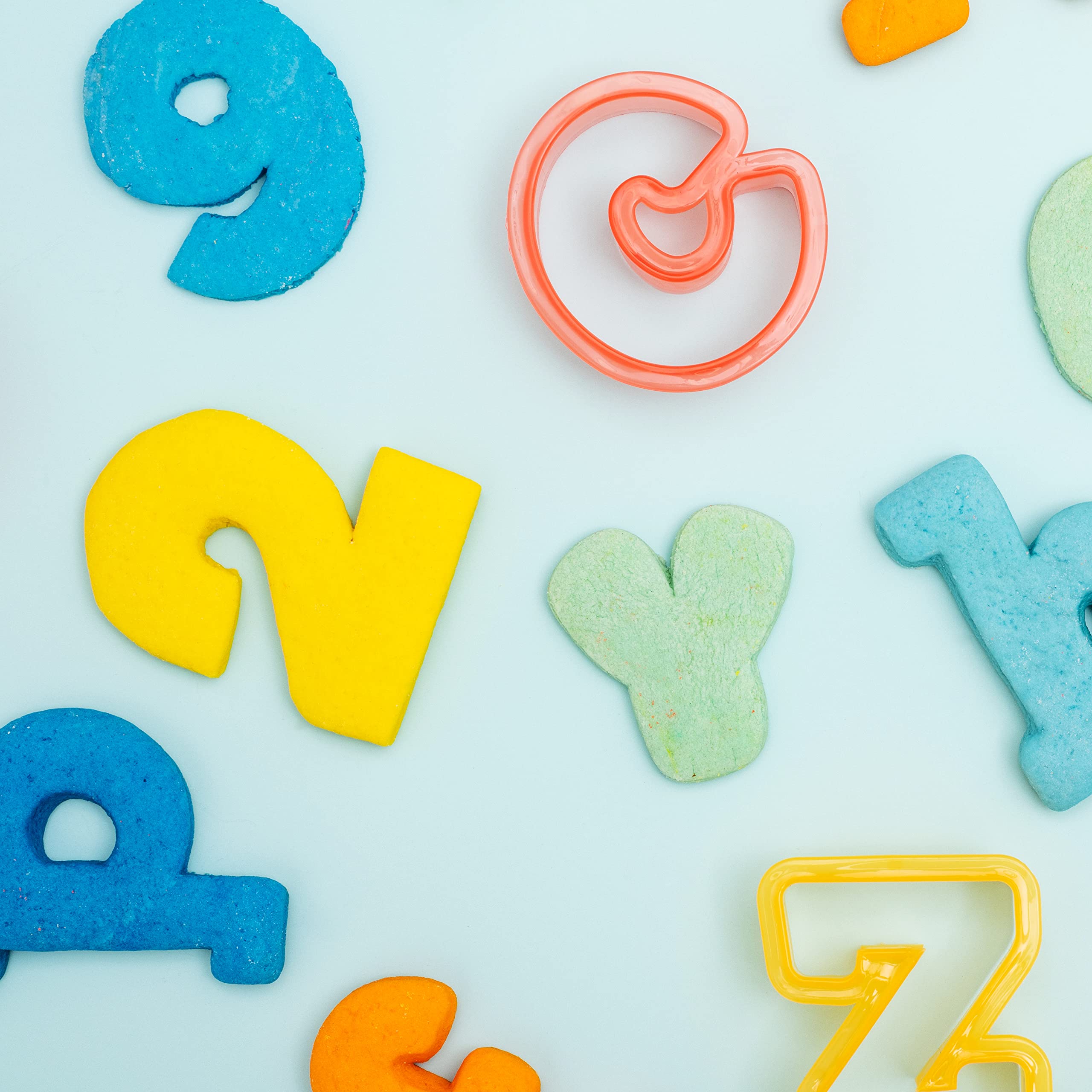 Sweet Sugarbelle Cookie Cutters Alphabet, Create Sweet Alphabet Cookies for Parties, Birthdays, Holidays, Baking, Cooking, Kitchen, Crafting, and More