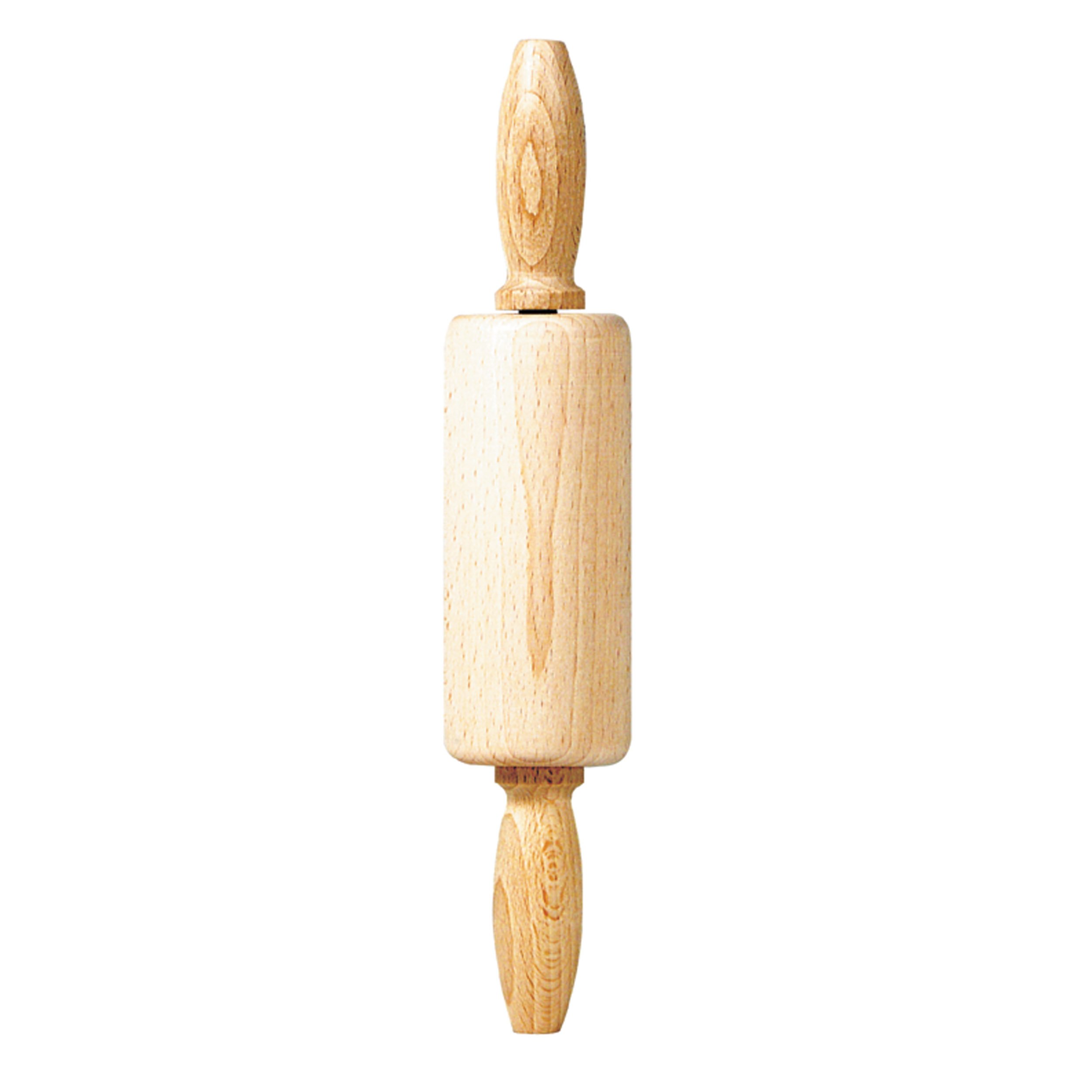 Linden Sweden Children’s Wooden Rolling Pin - Designed for Baking in the Kitchen, Dough, Clay, and Crafts - Small Rolling Pin for Kids - BPA Free - Made in CZ - 8.5” Long with Easy to Hold Handles