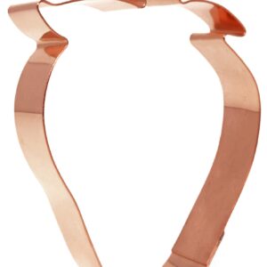 4 Inch Strawberry Fruit Copper Cookie Cutter