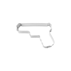 Hand Gun 4 Inch Cookie Cutter from The Cookie Cutter Shop – Tin Plated Steel Cookie Cutter