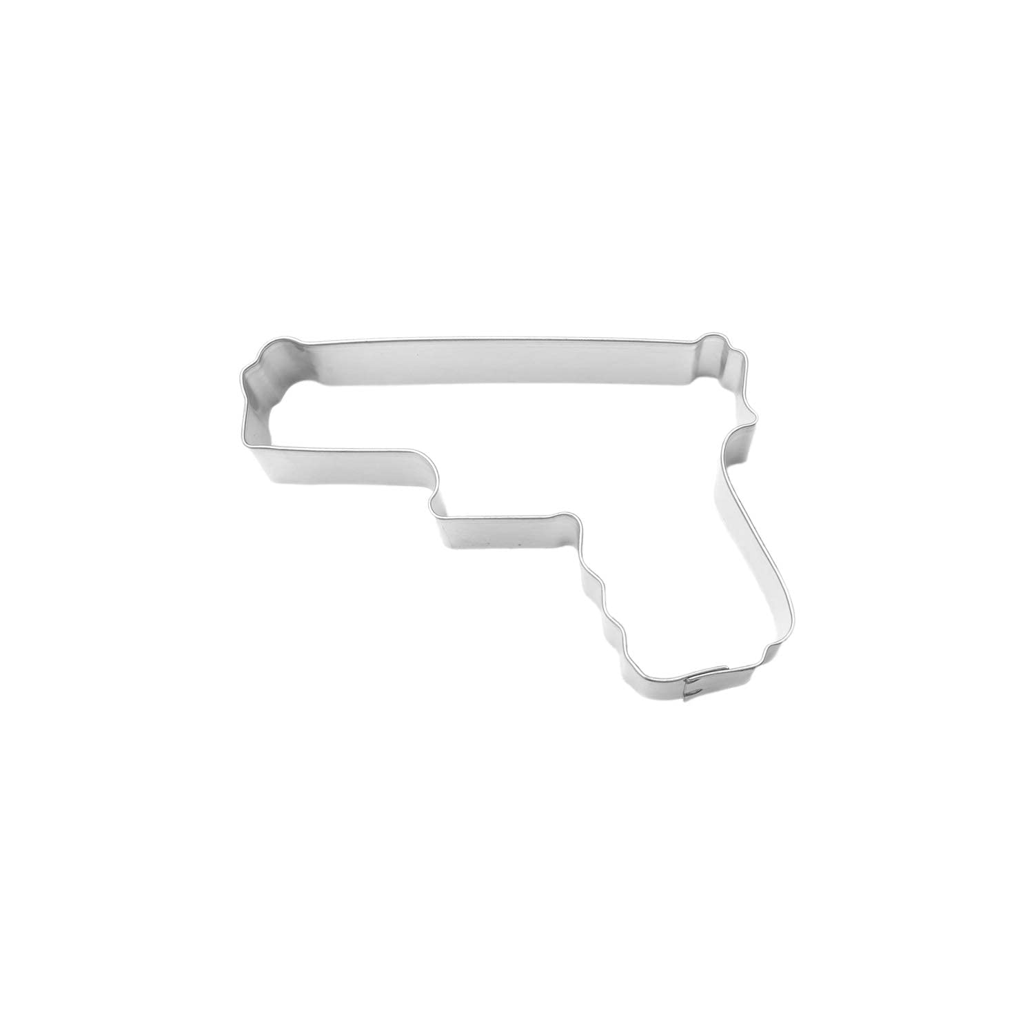 Hand Gun 4 Inch Cookie Cutter from The Cookie Cutter Shop – Tin Plated Steel Cookie Cutter
