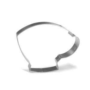 4 inch teacup cookie cutter - stainless steel