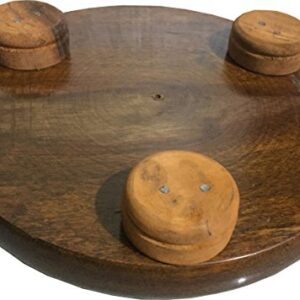 Shradha Trading Wooden Rolling Circular Board, Wooden Chakla, Wooden Rolling Board,Chapati Maker