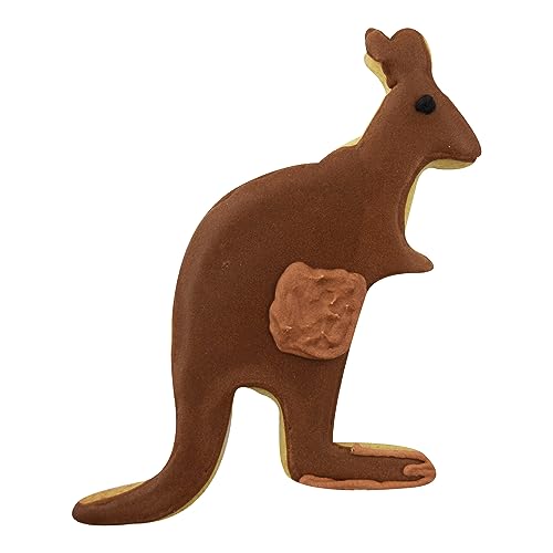 R&M Aussie Kangaroo 3.25" Cookie Cutter in Durable, Economical, Tinplated Steel