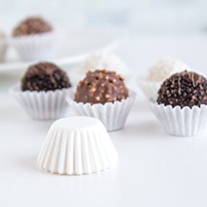 Fox Run White Disposable Bake Cups, Petit Four