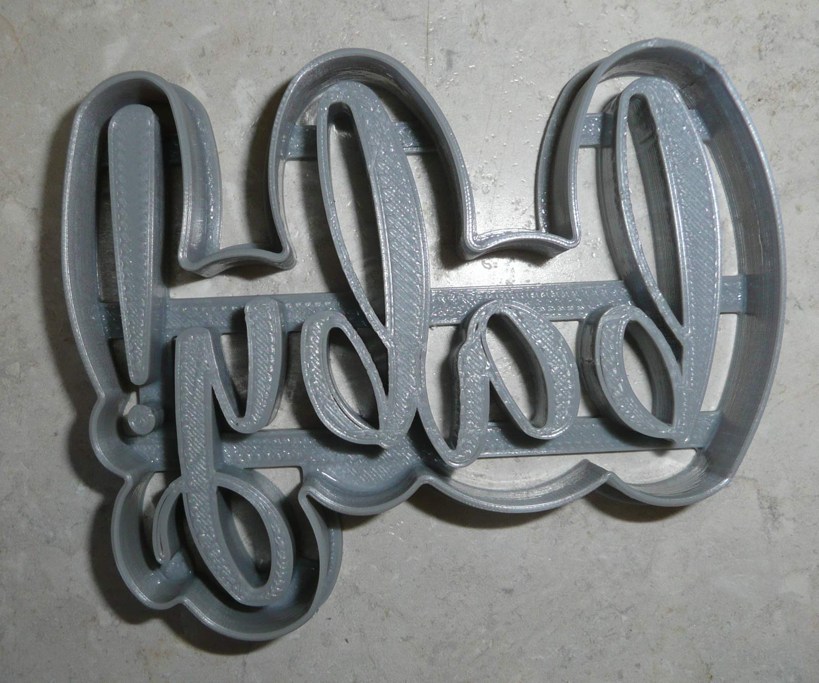 BABY WORD SHOWER GENDER REVEAL PARTY ANNOUNCEMENT DETAILED COOKIE CUTTER MADE IN USA PR2523