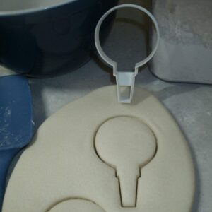 GOLF BALL WITH TEE SPORTS ATHLETIC OUTLINE COOKIE CUTTER MADE IN USA PR2496