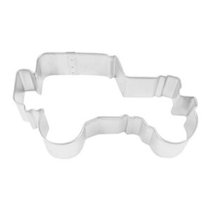 R&M International Military Vehicle Cookie Cutters, Truck, Jet, Tank, Aircraft Carrier, 4-Piece Set