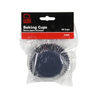 Chef Craft Classic Cupcake Liners, 50 Count, Dark Blue