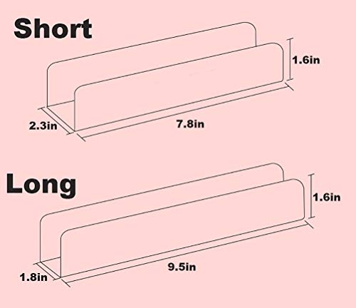 Goeielewe Rectangle Cookie Cutters Long Non-stick Carbon Steel Cookie Mold U Shape Biscuit Cake Bread Mold Cookies Model Baguette Mould for Baking (Long section: 9.5"x1.8"x1.6")