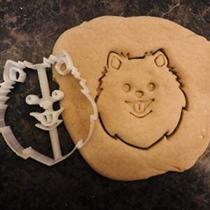 Pomeranian Cookie Cutter and Dog Treat Cutter - Dog Face