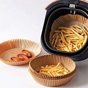 easi chef air fryer liners (100, 6.3 inch)