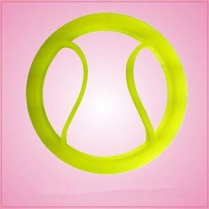 detailed tennis ball cookie cutter 3inch