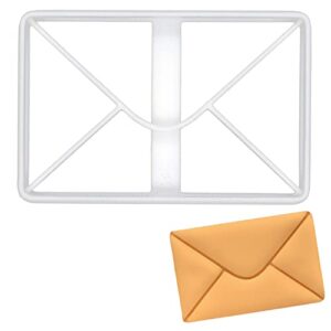 origami envelope cookie cutter, 1 piece - bakerlogy