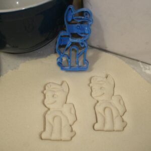 INSPIRED BY CHASE PAW PATROL THEMED KIDS TV SHOW COOKIE CUTTER MADE IN USA PR786