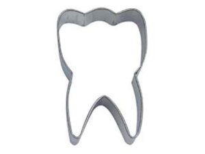 r&m cookie cutter, 3-inch, tooth, tinplated steel