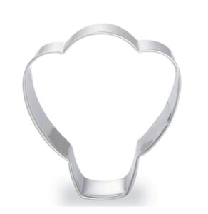 wjsyshop 2 inch x 2.3 inch hot air balloon shape cookie cutter small size