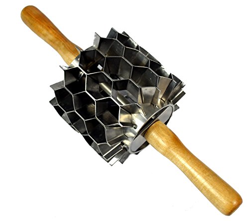 Stainless Steel Hex Cutter, 42 Cuts, Donut Holes, Biscuits, Crackers, Etc.