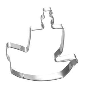 ZDYWY Pirate Ship Boat Shaped Cookie Cutter