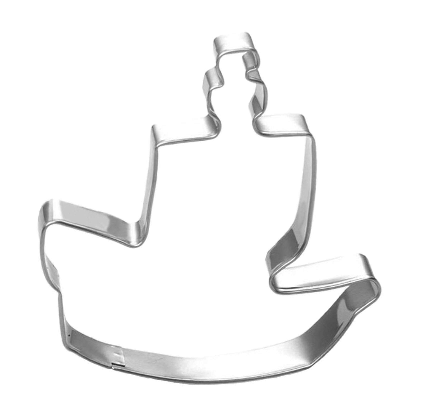 ZDYWY Pirate Ship Boat Shaped Cookie Cutter