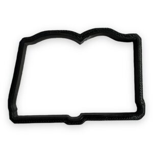 open book, novel, journal, cookbook or bible cookie cutter (4 inches)