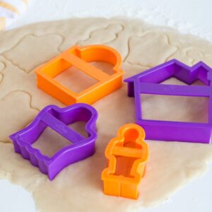 Fox Run 3668 Nesting Halloween Cookie Cutters, 1.5 x 4.5 x 7.5 inches, Multicolored