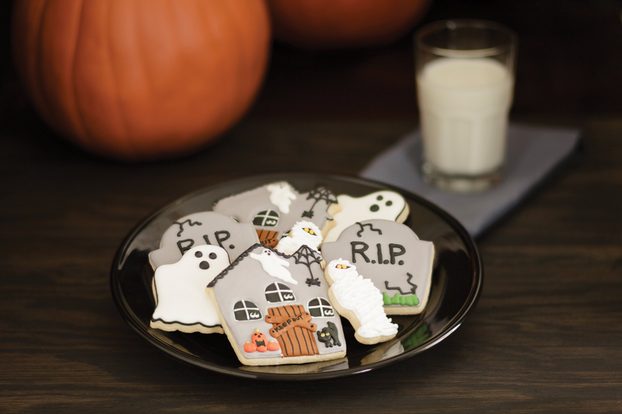 Fox Run 3668 Nesting Halloween Cookie Cutters, 1.5 x 4.5 x 7.5 inches, Multicolored