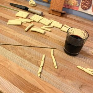 Pasta rolling pins, mini mattarello