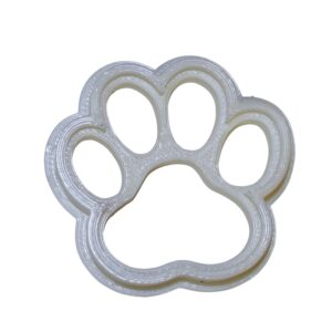 paw print dog cat pet birthday small cookie cutter made in usa pr744