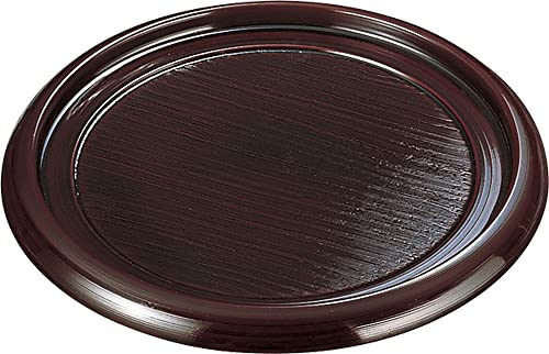 Fukui Craft 90040246 Round Brush Buckwheat Plate, Storage (10 Pieces)